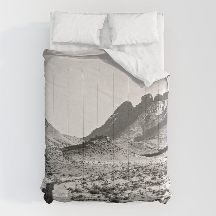The Lost Highway III Black & White Comforter Gallery Image 6