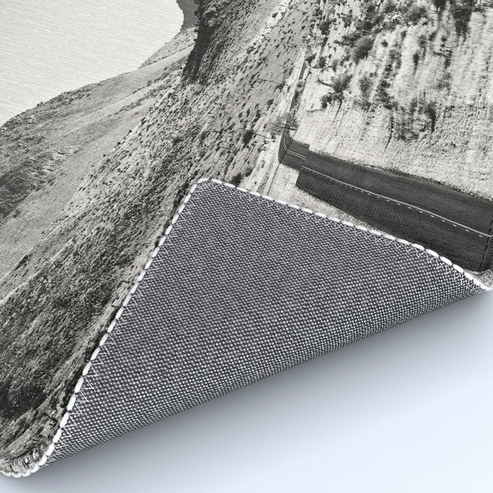The Lost Highway III Black & White Rug Gallery Image 4