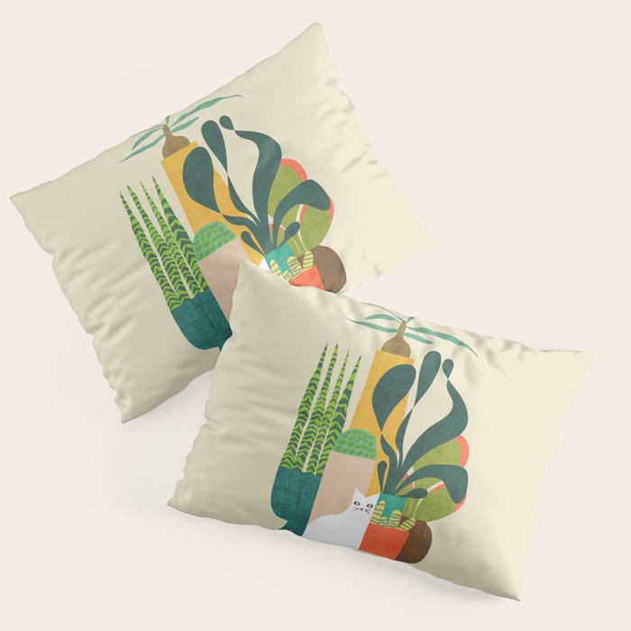 Still life with cat Pillow Sham Gallery Image 3