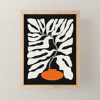 abstract fern in the pot  Mini Art Print Gallery Image 1