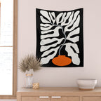 abstract fern in the pot  Wall Tapestry Gallery Image 2