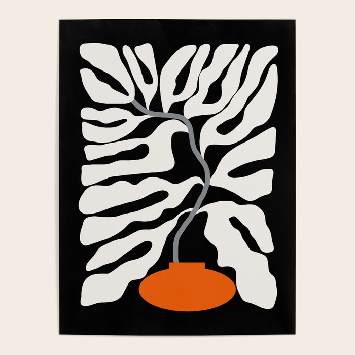 abstract fern in the pot  Poster Gallery Image 1