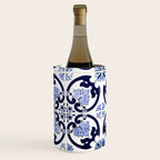 Azulejos, moroccan tiles, Painted tiles, blue, white, portugal Wine Chiller Gallery Image 1