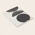 Geometry Shape Mid Century Organic Art Print Notebook Gallery Image 3