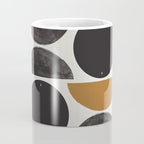 Geometry Shape Mid Century Organic Art Print Coffee Mug Gallery Image 4