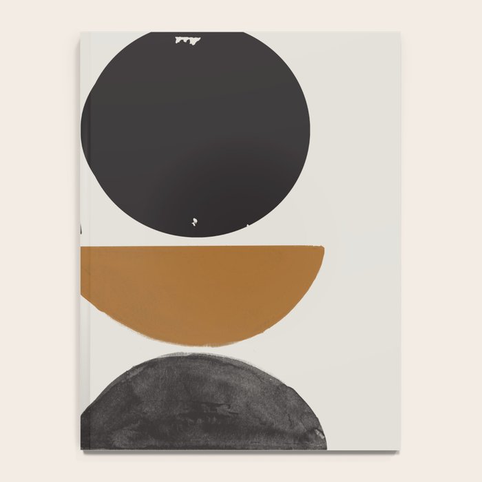 Geometry Shape Mid Century Organic Art Print Notebook Gallery Image 4