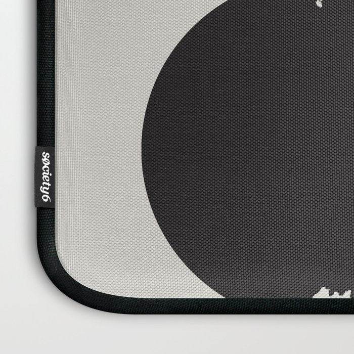 Geometry Shape Mid Century Organic Art Print Laptop Sleeve Gallery Image 3
