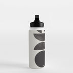 Geometry Shape Mid Century Organic Art Print Water Bottle Gallery Image 3