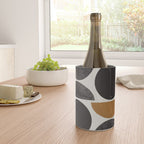 Geometry Shape Mid Century Organic Art Print Wine Chiller Gallery Image 4