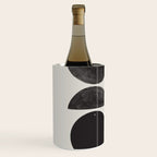 Geometry Shape Mid Century Organic Art Print Wine Chiller Gallery Image 2