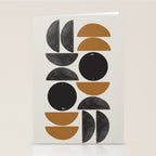 Geometry Shape Mid Century Organic Art Print Stationery Card Gallery Image 2