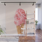 THE LION CREAM Wall Mural Gallery Image 1