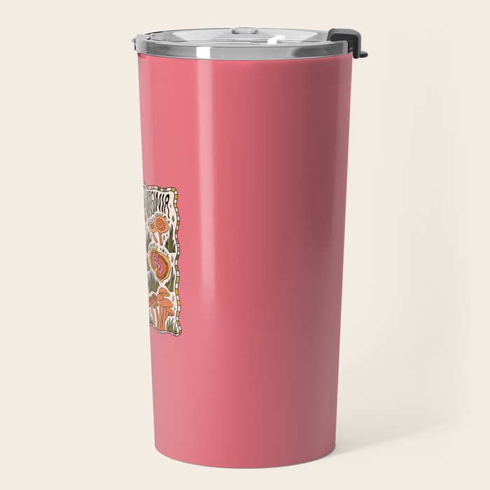 Mushrooms of West Virginia Travel Mug Gallery Image 2