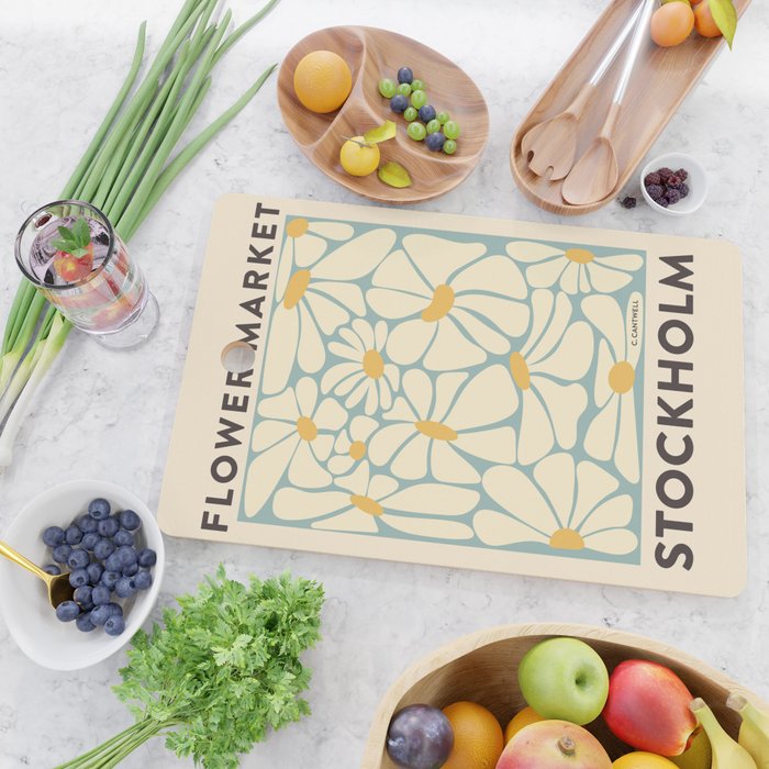 Flower Market Stockholm - Matisse Inspired Cutting Board Gallery Image 2