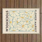 Flower Market Stockholm - Matisse Inspired Outdoor Rug Gallery Image 1