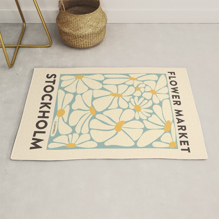 Flower Market Stockholm - Matisse Inspired Rug Gallery Image 1