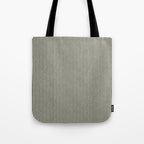 linen textured stripes - olive green Tote Bag Gallery Image 1