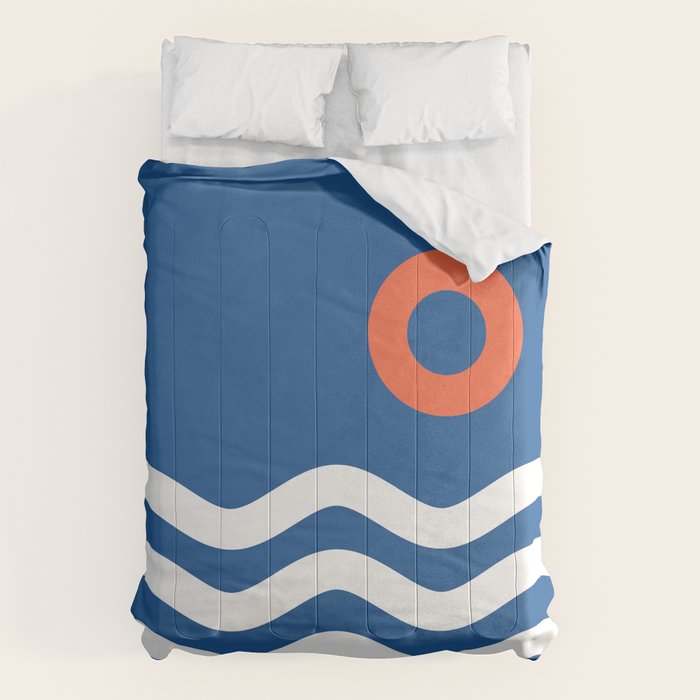 Nautical 03 Seascape Comforter Gallery Image 6