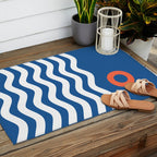 Nautical 03 Seascape Outdoor Rug Gallery Image 2