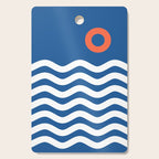 Nautical 03 Seascape Cutting Board Gallery Image 1