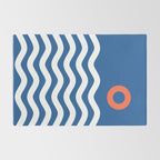 Nautical 03 Seascape Rug Gallery Image 2