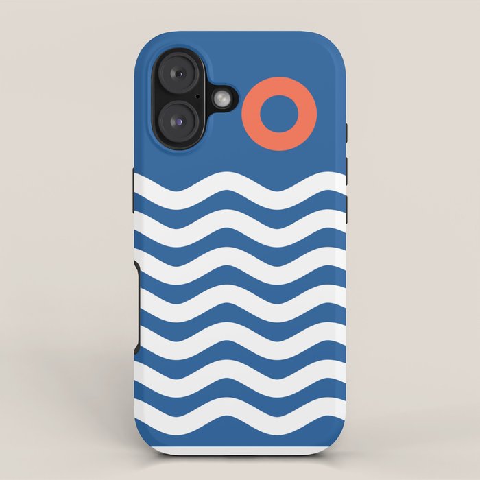 Nautical 03 Seascape iPhone Case Gallery Image 1