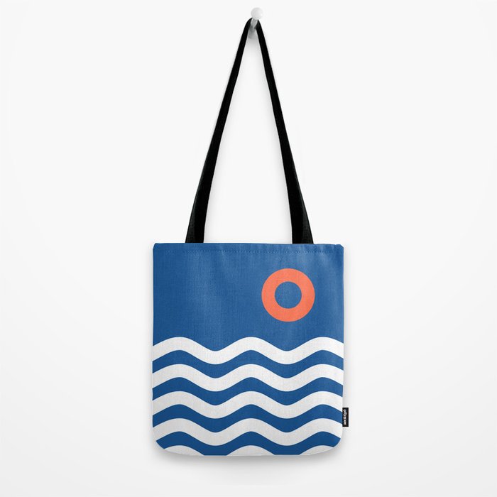 Nautical 03 Seascape Tote Bag Gallery Image 2