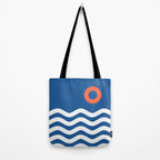 Nautical 03 Seascape Tote Bag Gallery Image 2