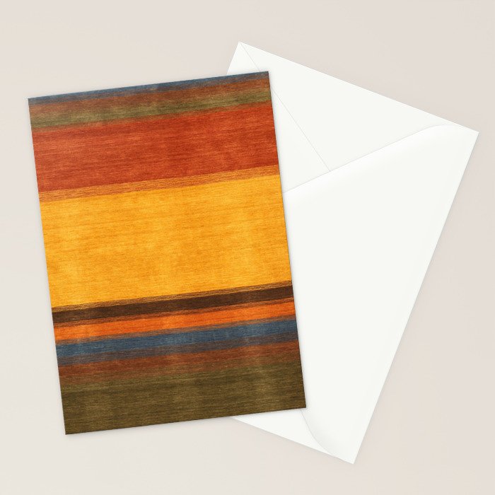 Traditional Rug Artwork Stationery Card Gallery Image 2