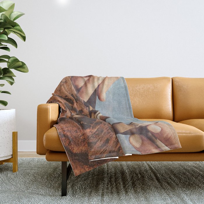 Barista Coffee County Throw Blanket Gallery Image 1