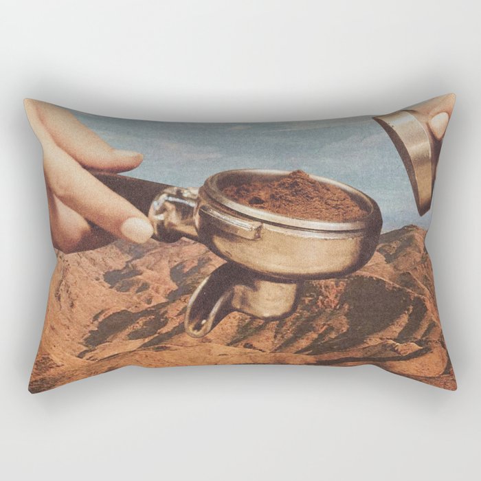Barista Coffee County Rectangular Pillow Gallery Image 2