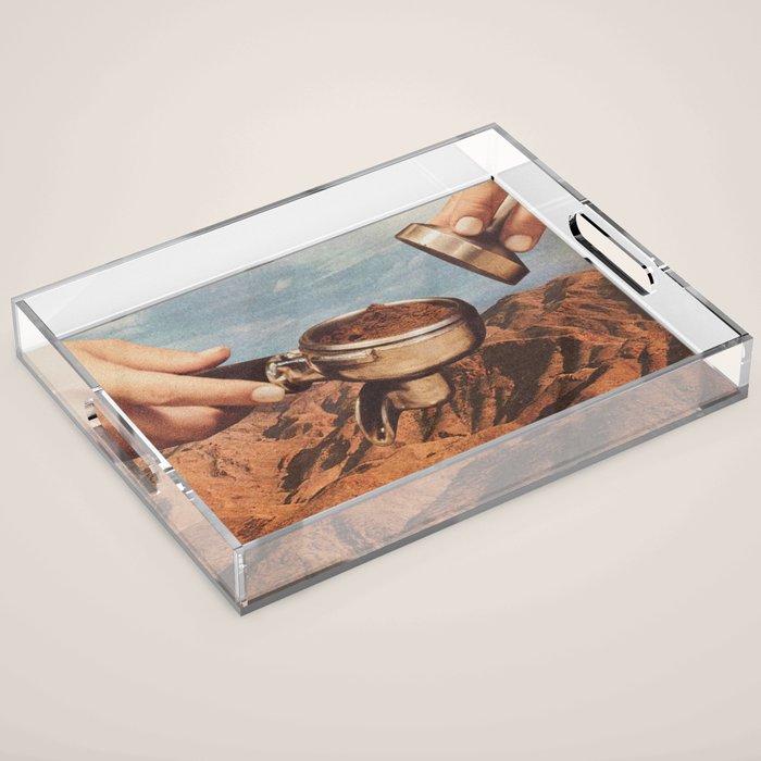 Barista Coffee County Acrylic Tray Gallery Image 1