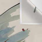 Begin again [2]: an abstract mixed media piece in a variety of colors Wall Tapestry Gallery Image 3