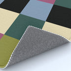 Bold Colorful Checks Pattern - Large I Rug Gallery Image 4