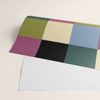 Bold Colorful Checks Pattern - Large I Wrapping Paper Gallery Image 2