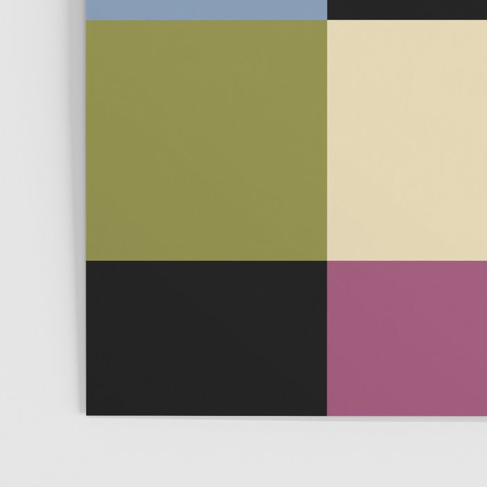 Bold Colorful Checks Pattern - Large I Poster Gallery Image 3