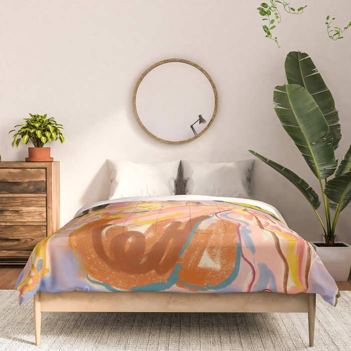 MYSTICAL FOREST COLOR Comforter Gallery Image 3
