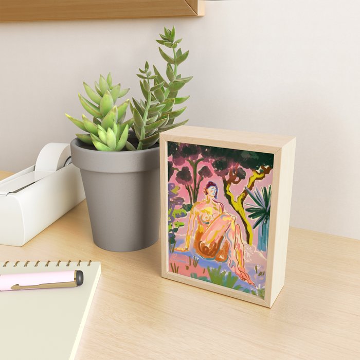 MYSTICAL FOREST COLOR Mini Art Print Gallery Image 2