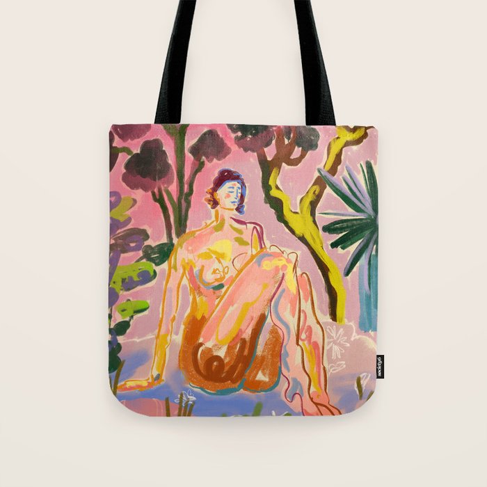 MYSTICAL FOREST COLOR Tote Bag Gallery Image 1