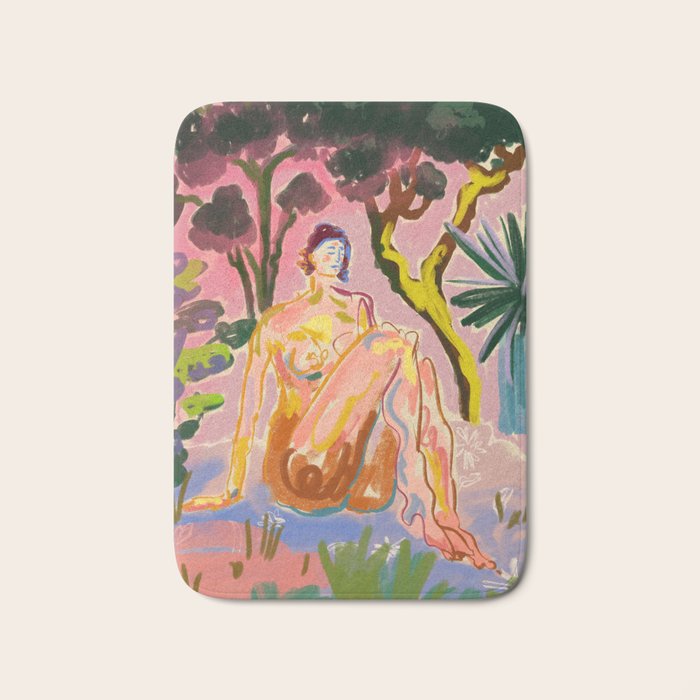 MYSTICAL FOREST COLOR Bath Mat Gallery Image 1