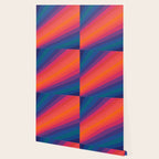 Sacred Geometric Stripes: Retro 80s Edition Wallpaper Gallery Image 2