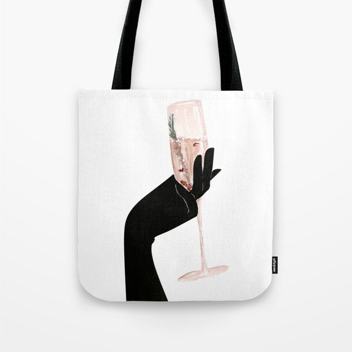 Champagne Chic Tote Bag Gallery Image 1