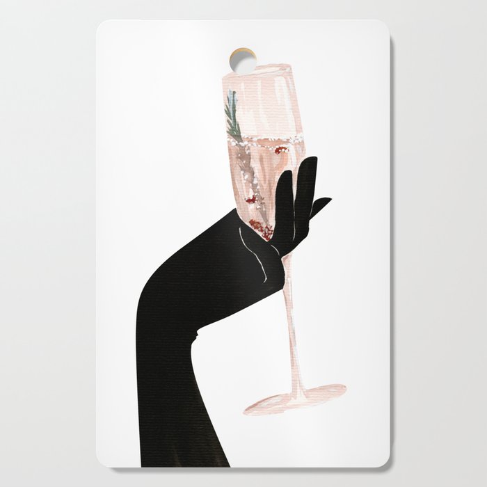 Champagne Chic Cutting Board Gallery Image 1