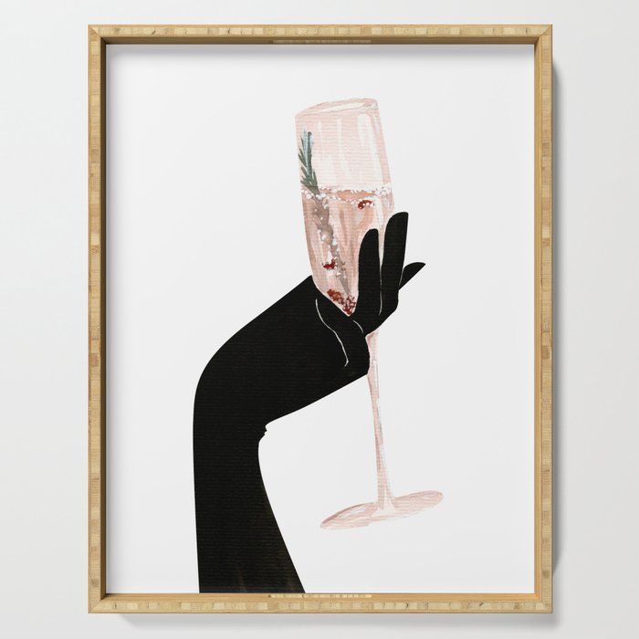 Champagne Chic Serving Tray Gallery Image 1