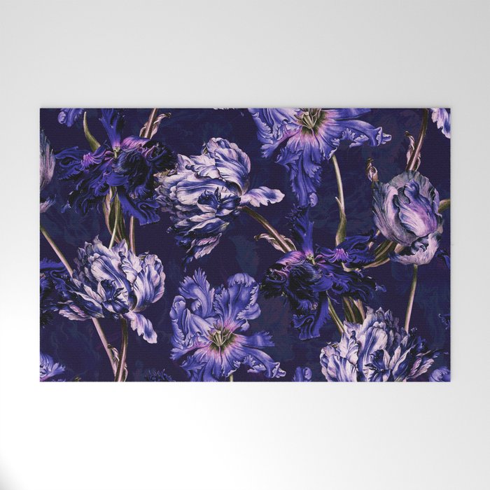 Night Garden XXVIII Welcome Mat Gallery Image 1