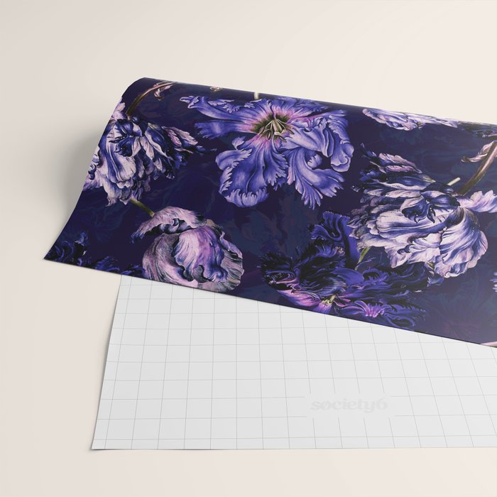 Night Garden XXVIII Wrapping Paper Gallery Image 2