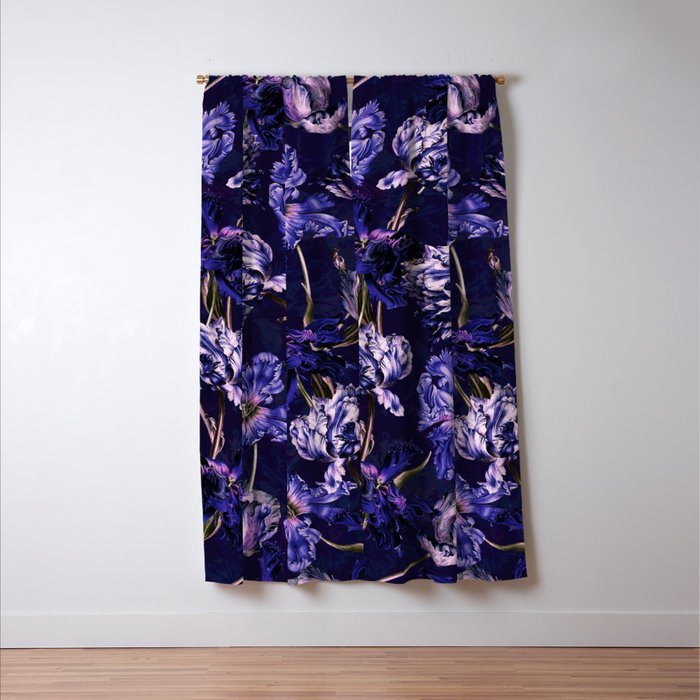 Night Garden XXVIII Window Curtain Gallery Image 3