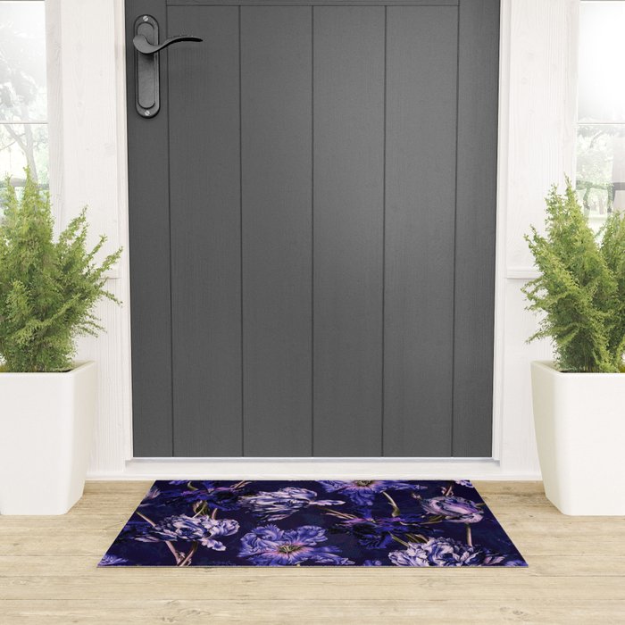 Night Garden XXVIII Welcome Mat Gallery Image 3