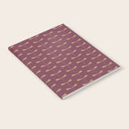 Dragonfly Pattern XIII Mauve Notebook Gallery Image 2
