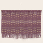 Dragonfly Pattern XIII Mauve Wall Hanging Gallery Image 1